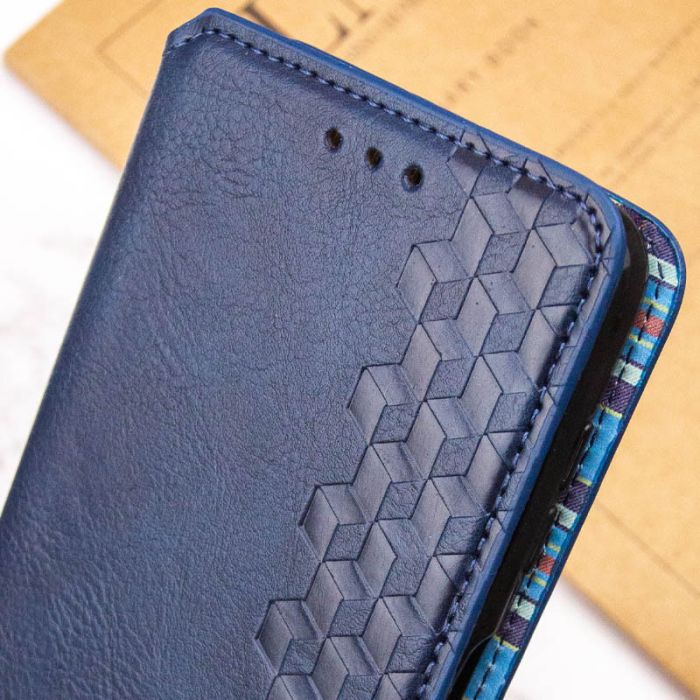 Чохол-книжка для смартфона Rubic Leather for Xiaomi Redmi Note 13 Pro 5G/POCO X6 5G Blue (RUBICXiNo13P5GBlue)