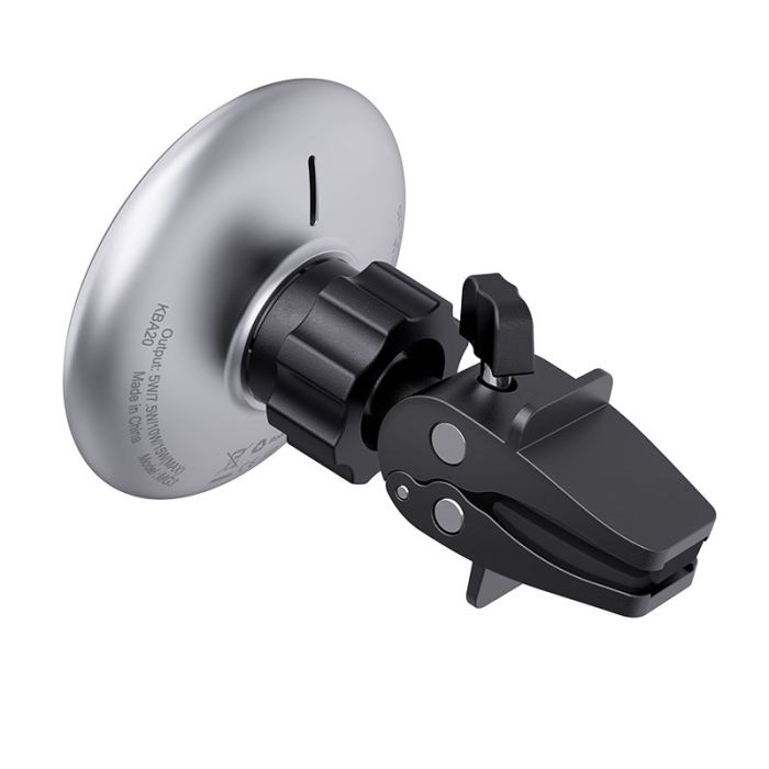 Автотримач для телефона з БЗП ACEFAST D3 magnetic wireless charging car holder Silver (6974316280446)