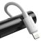 Кабель Baseus Simple Wisdom Data Cable Kit USB to iP PD 20W (2PCS/Set）1.5m White (TZCATLZJ-02)