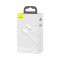 Кабель Baseus Simple Wisdom Data Cable Kit USB to iP PD 20W (2PCS/Set）1.5m White (TZCATLZJ-02)