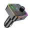 АЗП з FM-модулятором HOCO E81 Fantasy PD30W+QC3.0 car BT FM transmitter Black (6942007612296)
