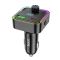 АЗП з FM-модулятором HOCO E81 Fantasy PD30W+QC3.0 car BT FM transmitter Black (6942007612296)