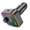 АЗП з FM-модулятором HOCO E81 Fantasy PD30W+QC3.0 car BT FM transmitter Black (6942007612296)
