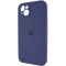 Чохол для смартфона Silicone Full Case AA Camera Protect for Apple iPhone 13 7,Dark Blue (FullAAi13-7)