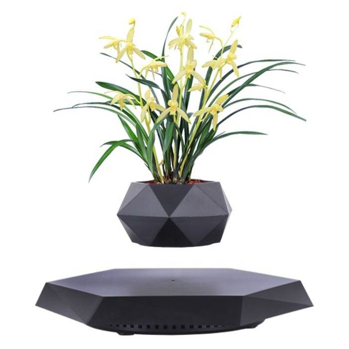 Магнітний левітаційний горщик для рослин HCNT Magnetic Levitating Pot M10-PZ1 Black (SIM10-PZ1)