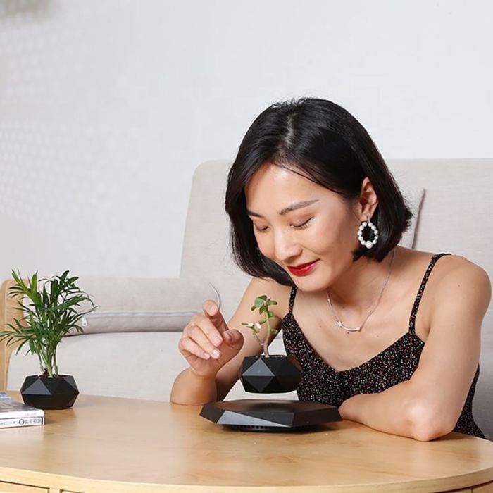 Магнітний левітаційний горщик для рослин HCNT Magnetic Levitating Pot M10-PZ1 Black (SIM10-PZ1)