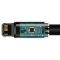 Кабель Baseus Tungsten Gold Fast Charging Data Cable USB to iP 2.4A 1m Black (CALWJ-01)