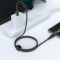 Кабель ACEFAST C1-03 Type-C to Type-C 3A, 1.2m, nylon, aluminum connectors, Black (6974316280521)