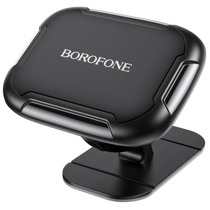 Автотримач для телефона BOROFONE BH36 Voyage center console magnetic Black (6931474738479)