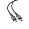 Кабель ACEFAST C1-09 USB-C to USB-C aluminum alloy audio/video transmission full-featured data cable Black (6974316282631)