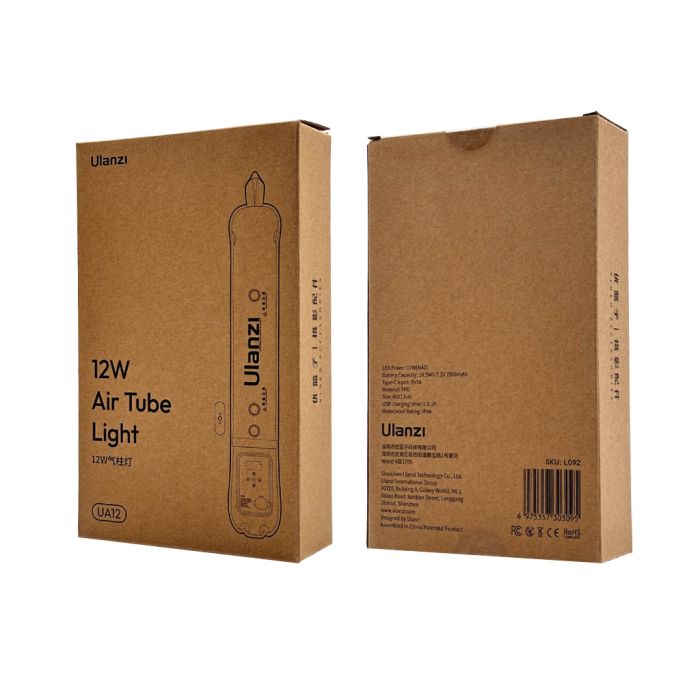 Відеосвітло Ulanzi Vijim UA12 Portable Air Tube Light (L092 UA12) (L092)