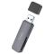 Кардрідер HOCO HB45 Spirit 2-in-1 USB 3.0 card reader Metal Gray (6942007620505)