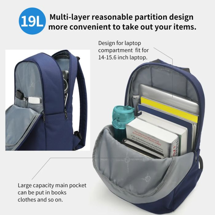 Рюкзак Tigernu T-B9017 15.6" Blue (T-B9017Blue)