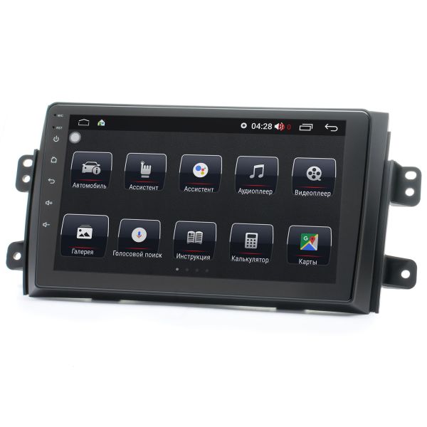 Штатна магнітола Prime-X 22-958/9B, 4+32, 4G. SUZUKI SX4 2007-2014