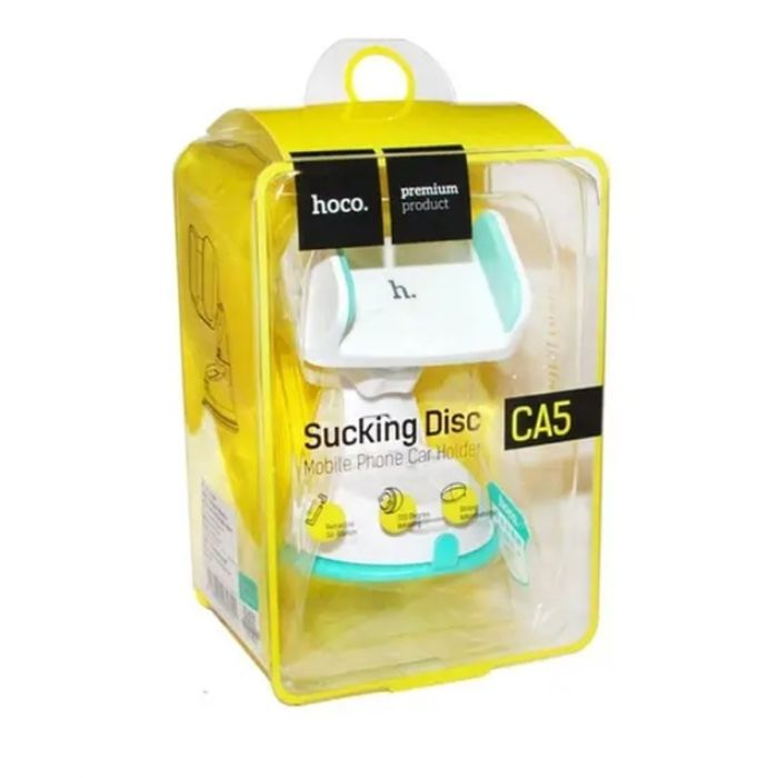Автотримач для телефона HOCO CA5 Suction vehicle Holder Blue (6957531031741)