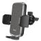 Автотримач для телефона HOCO CA94 Polaris push-type air outlet car holder Black (6931474758507)