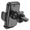 Автотримач для телефона HOCO CA94 Polaris push-type air outlet car holder Black (6931474758507)