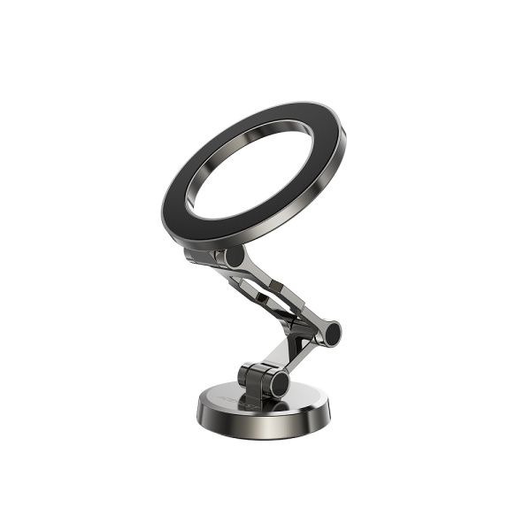 Автотримач для телефона ACEFAST D20 magnetic folding holder Metal Gray (6974316282822)