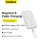 Зовнішній акумулятор Baseus Magnetic Mini Wireless Fast Charge Power Bank Type-C Edition  10000mAh 30W Stellar White (P1002210B223-00)