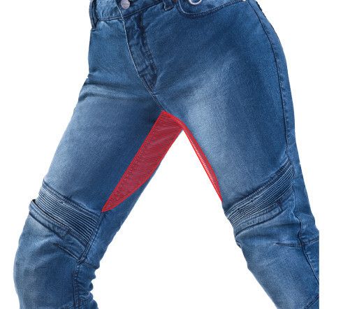 Мотоджинси SHIMA Jess Black Lady W24-L34