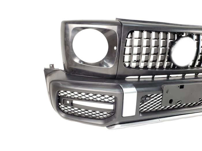 Передний бампер (стиль G63 AMG 2018+) на Mercedes-Benz G-Class W463 1990-2018 года