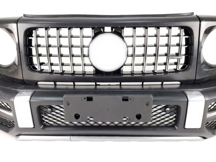 Передний бампер (стиль G63 AMG 2018+) на Mercedes-Benz G-Class W463 1990-2018 года