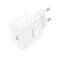 Мережевий зарядний пристрій HOCO C76A Pro Majestic single port PD30W charger White (6942007616300)