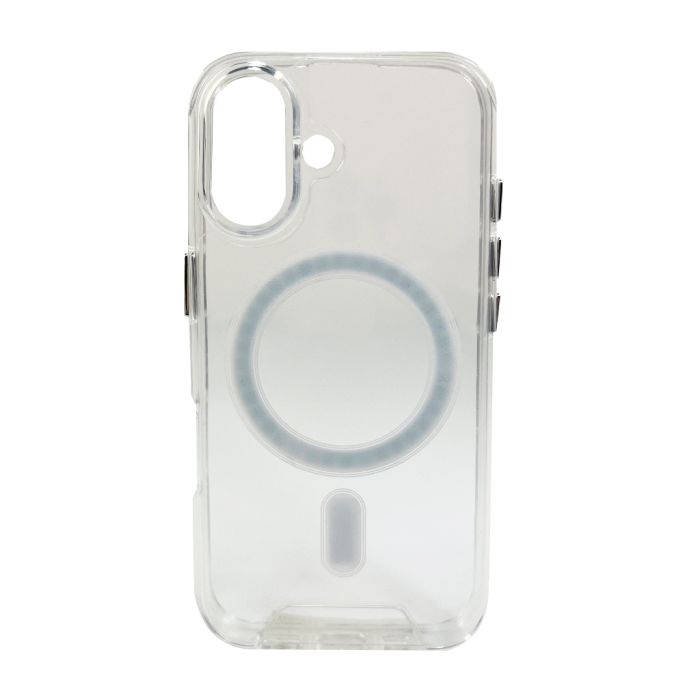 Чохол для смартфона Space Magnetic for Apple iPhone 16 Transparent (SpaceMAG16Clear)