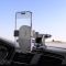 Автотримач для телефона HOCO H19 Mighty one-button car holder(center console) Black (6942007601580)