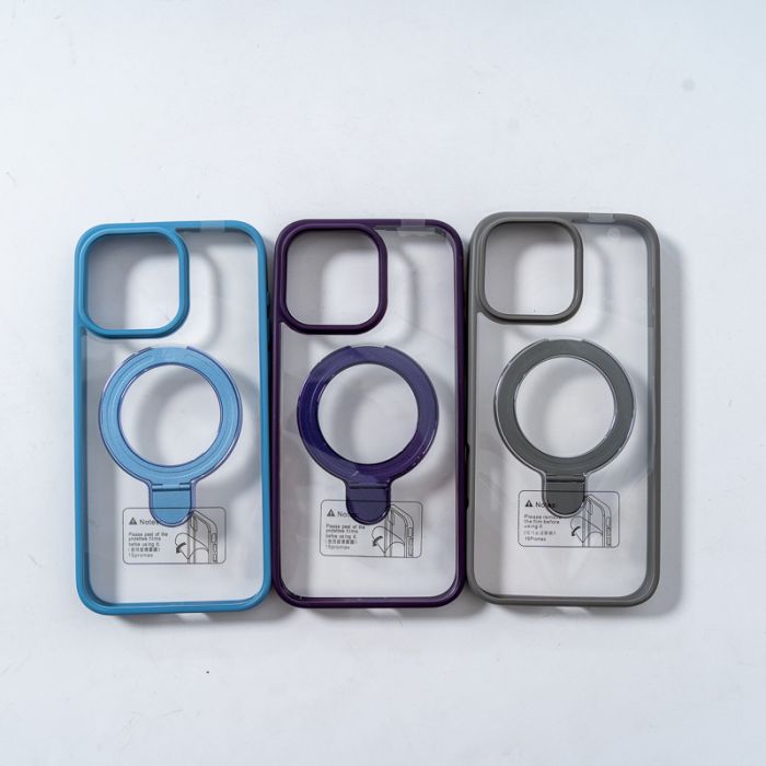 Чохол для смартфона Spigen AAA Magnetic Ring for Apple iPhone 13 Pro Max Grey (SPGMGRING13ProMaxGrey)