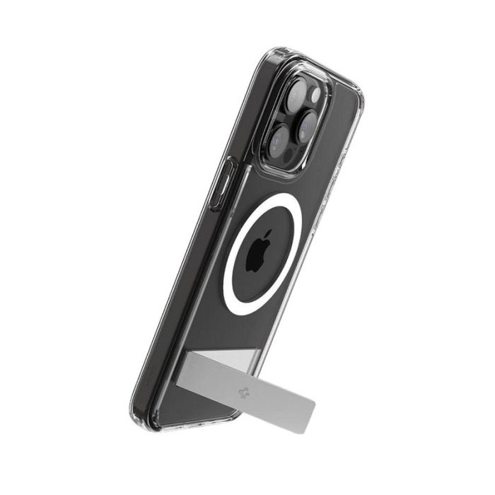 Чохол Spigen AAA Magnetic Clear Stand for Apple iPhone 16 Pro Transparent (SPGCLST16p)
