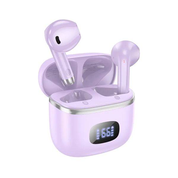 Бездротові навушники TWS HOCO EQ1 Music Purple (6931474798510)