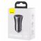 Автомобільний зарядний пристрій Baseus Golden Contactor Max Dual Fast Charger Car Charger U+C 60W Dark Gray (CGJM000113)