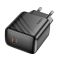 Мережевий зарядний пристрій HOCO CS24A Puerto single-port PD25W charger (EU) Black (6942007639750)