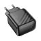 Мережевий зарядний пристрій HOCO CS24A Puerto single-port PD25W charger (EU) Black (6942007639750)