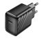 Мережевий зарядний пристрій HOCO CS24A Puerto single-port PD25W charger (EU) Black (6942007639750)
