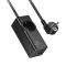 Мережевий подовжувач HOCO NS9 Wisdom 1-position (PD67W/3C1A) desktop socket (EU/GER) Black (6942007638494)