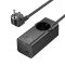 Мережевий подовжувач HOCO NS9 Wisdom 1-position (PD67W/3C1A) desktop socket (EU/GER) Black (6942007638494)