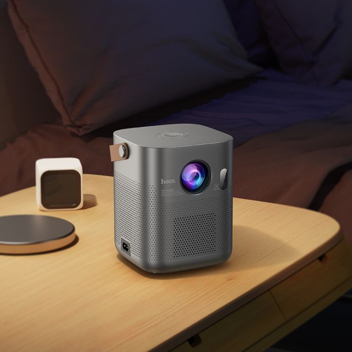 Проектор HOCO DT4 Wi-Fi 2.4/5 ГГц Smart full autofocus projector (720P Android version) EU (6942007645126)