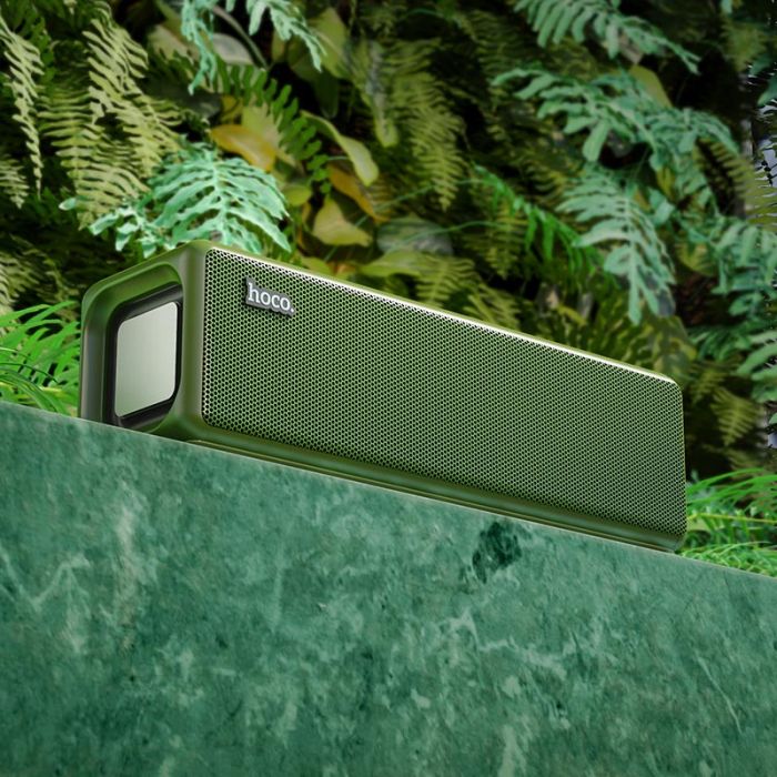 Портативна колонка HOCO HC3 Bounce sports wireless speaker Dark Green (6931474741653)