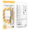 Мережевий зарядний пристрій з кабелем BOROFONE BA74A Aspirer single port charger set(iP) White (6974443388657)
