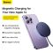 Бездротовий зарядний пристрій Baseus Simple Mini3 Magnetic Wireless Charger 15W Dusty Purple (CCJJ040205)