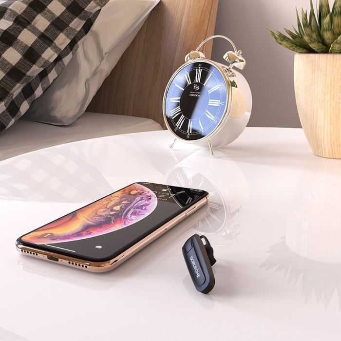 Bluetooth гарнітура BOROFONE BC21 Encourage sound business wireless headset Black (6931474703576)