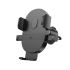 Автотримач для телефона HOCO H18 Mighty one-button car holder(air outlet) Black (6942007601573)
