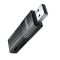 Кардрідер HOCO HB20 Mindful 2-in-1card reader(USB2.0) Black (6931474735201)