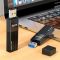 Кардрідер HOCO HB20 Mindful 2-in-1card reader(USB2.0) Black (6931474735201)