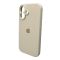 Чохол для смартфона Silicone Full Case AA Camera Protect for Apple iPhone 16 9,Antique White (FullAAi16-9)