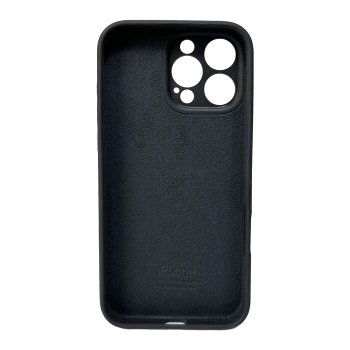 Чохол для смартфона Silicone Full Case AA Camera Protect for Apple iPhone 16 Pro Max 12,Dark Grey (FullAAi16PM-12)