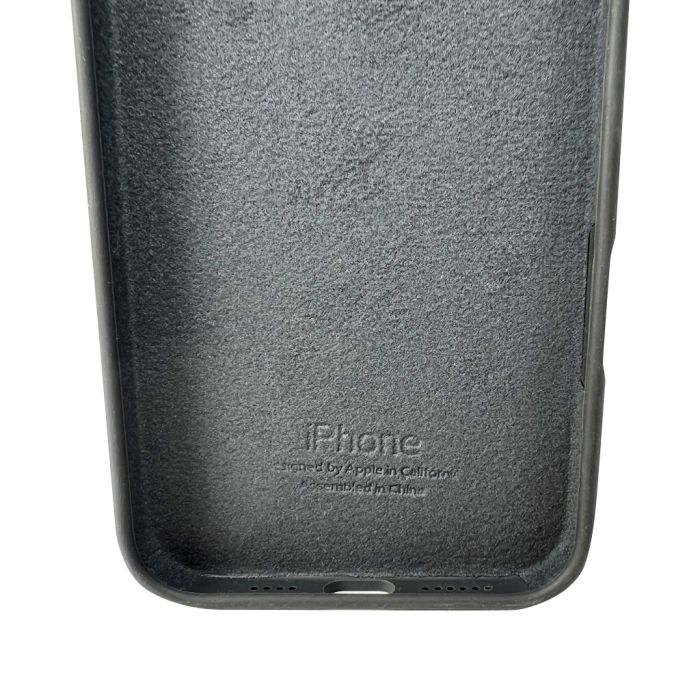 Чохол для смартфона Silicone Full Case AA Camera Protect for Apple iPhone 16 Pro Max 12,Dark Grey (FullAAi16PM-12)