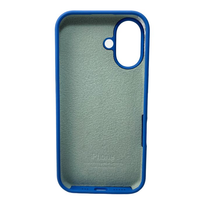Чохол для смартфона Silicone Full Case AA Open Cam for Apple iPhone 16 3,Royal Blue (FullOpeAAi16-3)